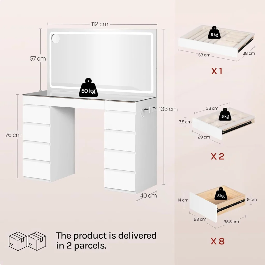 The Miroirette Dressing Table, view 9